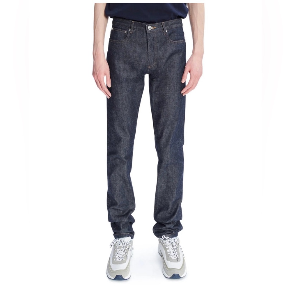 A.P.C. Men’s Petit Standard Denim in Raw Indigo Size 28